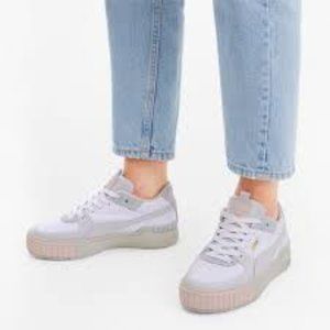 PUMA Women's Cali Sport Mix Sneakers White Marshmallow Size 7.5